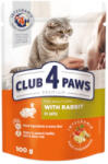 CLUB 4 PAWS Felnőtt macska alutasak - nyúl 100g