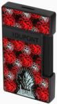 S.T. Dupont Slimmy Game of Thrones House Targaryen szúrólángos öngyújtó - Piros sárkány mintákkal (028112)