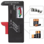 ANENG Terheléses színkód kijelzésű univerzális elemteszter (BT-168-Battery-Tester)