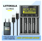 LiitoKala Lii-M4S USB LCD 3, 6V/3, 7V Li-Ion 1, 2V NiMh/NiCD akkumulátor töltő (LiitoKala-Lii-M4S)
