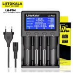 LiitoKala Lii-PD4 LCD 3, 6V/3, 7V Li-Ion 1, 2V NiMh/NiCD akkumulátor töltő (LiitoKala-Lii-PD4-Car-Charger)