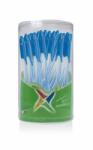 FlexOffice Golyóstoll, 0, 3mm, kupakos, FLEXOFFICE "Candee", kék, 50db/cs (FO-027B) - mystock