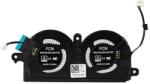 FCN Dell XPS 13 9380 series WCX2D 0WCX2D EG50040S1-CP91-S9A 4 pin processzor/CPU hűtő/ventilátor/fan