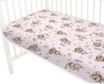  Baby Shop pamut, gumis lepedő 70*140 cm - Kis balerina rózsaszín