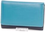 VISCONTI kék női bőr pénztárca (RB-43 Blue Multi Rainbow)