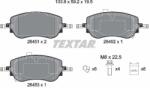 TEXTAR Set placute frana TEXTAR 2645101 (2645101)