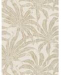 As Creation Tapet cu frunze Dracena crem-argintiu