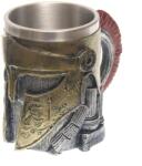 Tole 10 Imperial Cana Medievala Spartan Helmet, 12cm, 400ml decorat 360grade Tole 10 Imperial 39764