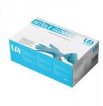 Lyncmed Nitril vizsgáló kesztyű púdermentes kék L méret 100 db/doboz (HG0676)