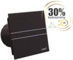 CATA E-100MT BK ventilátor metakrilát előlappal, utószellőztető funkcióval, fekete (00900503) - muszakinet