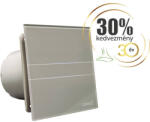 CATA E-100MST ventilátor metakrilát előlappal, utószellőztető funkcióval, szürke (00900803) - muszakinet
