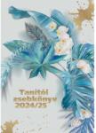 Realsystem Tanítói zsebbkönyv A5, műbőr, 145mm, x205mm, fehér lapokkal, (levelek) 2024/2025, (5317-62) (49433)
