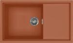 Elleci SINTESI 410 K83 CAVERN CLAY INOX TARTOZÉKOKKAL Keratek mosogatótálcák (Sintesi 410 K83 Cavern Clay inox tartozékokkal)