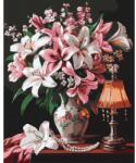 Ideyka Ideyka: Festés számok szerint, Kifinomult liliomok - 40 x 50 cm (KHO3289) - jateknet