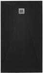 West Zuhanytálca, West Zara 90x180 cm, black - mozaikkeramia