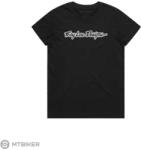 Troy Lee Designs Signature női póló, fekete (L)