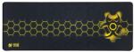Tracer TRAPAD47547 HEXY2 GameZone 800x300mm texturált szövet fekete billentyűzet és egérpad (TRAPAD47547) - officedepot