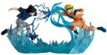 Banpresto Naruto Combination Battle Szobrok - Uzumaki Naruto & Uchiha Sasuke