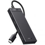 UGREEN Hub USB-C UGREEN CM416, 2 x USB-A 3.1 - 2 x USB-C, 0.25m, Negru - gsmnet