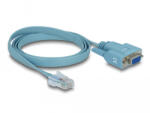 Delock RS232 - RJ45 CISCO Console kábel 1m (63341) (63341)