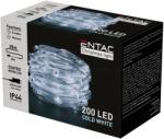 Entac ARMIN Entac Karácsonyi Vilgítás - IP44, 200 PVC Bevonatú, Micro LED CW, 20 m
