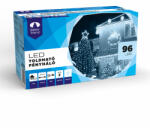  Kültéri LED Fényháló, Hideg Fehér, 2 x 1 Méter, 96 LED