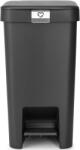 Brabantia StepUp Pedálos Kuka - 16 L, D Méret, Sötét Szürke