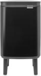 Brabantia Bo Waste Bin Hi Hulladékgyűjtő - 4 L, A Méret, Acél, Matt Fekete