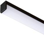 Rendl light studio LED PROFILE H Felületre Szerelhető 1 m Fekete Matt Akrilát/Alumínium
