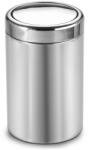 Dayco Metal DaycoMetal Szemetes kuka, Billenő fedéllel, Kerek, Rozsdamentes acél, Fényes, 7L