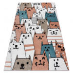Gatti Szőnyeg FUN Gatti gyerekeknek, macskák, rózsaszín 200x290 cm (O210)