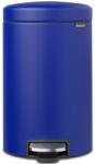 Brabantia NewIcon Pedálos Hulladékgyűjtő - 12 L, X Méret, Acél, Kobaltkék Ásványi Textúra