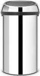 Brabantia Touch Bin Nyomófedeles Hulladékgyűjtő - XXL, 60 L, H Méret, Fényes Rozsdamentes Acél, Test, Fényes Rozsdamentes Acél Fedő