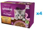 Whiskas Junior tasak 48x85g Baromfi zselés fánkok nedves eledel kiscicáknak zselében: csirke, pulyka, baromfi, kacsa