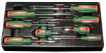 Hans Tools Csavarhúzó Készlet - 8 Részes, CrV, TT-10 Fiókmodul