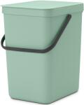 Brabantia Sort & Go Konyhai Szemetes - 25 L, J Méret, Jáde Zöld