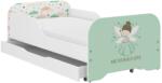 Wooden Toys MIKI gyerekágy 160x80cm matraccal és ágyneműtartóval - Tündér - fizz