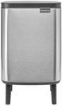 Brabantia Bo Waste Bin Hi Hulladékgyűjtő - 7 L, B Méret, Rozsdamentes Acél, Ujjlenyomatmentes, Selyem