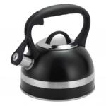 Floria Ceainic Inox cu Fluier, Capacitate 3 l, Negru (ZLN-ZLN1283)