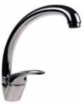 Z-inox Baterie de Bucatarie, cu Pipa Lebada, Monocomanda, Cartus Ceramic 40 mm, Inox (ZLN-ZLN7819)