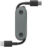 Native Union Cablu pentru incarcare si transfer de date Native Union Pocket, 2x USB-C, 60W, 17cm, Verde (POCK-C-GRN-NP)