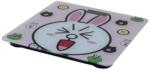 Zilan Cantar Electronic Persoane, Model Iepure, 26 x 26 cm, Capacitate Maxima 180 kg Cantar baie