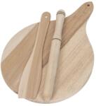 Z-tools Ustensile pentru Mamaliga, Lemn de Fag, Grosime 20 mm, 3 Bucati (ZLN-EXT6088) Tocator