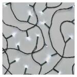 EMOS D4AC03 karácsonyi fényfüzér Classic 12m 120 LED | 3, 6 W | IP44 - időzítő, hideg fehér, zöld
