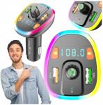 Maxlife Fm Transmitter Bluetooth szivargyújtó aljzat kihangosító mikrofon (MXFT-03)