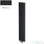 Radeco BORA 1200/13 1200x310 design radiátor, MERKURY 7 (matt fekete) színben (Radeco_BORA_1200_13_MERKURY7)