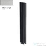 Radeco BORA 1200/13 1200x310 design radiátor, MERKURY 1 (metál ezüst) színben (Radeco_BORA_1200_13_MERKURY1)