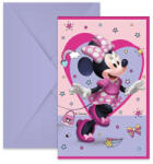 Procos Disney Minnie egeres party meghívó 6db-os szett (93942) - jatekshop