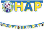 Procos Spidey szülinapi „Happy Birthday feliratú party banner (94881)