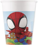 Procos Spidey 8 db-os papírpohár szett 200ml (94877)